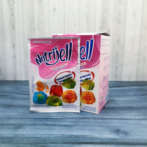 nutrijell (1 DUS) agar2 pudding isi 12 harga ekonomis varian buah nutrijel rasa buah jelly powder bubuk ekonomis varian aneka rasa halal