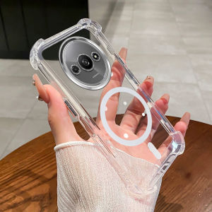 [ Shockproof ]Case For Redmi A3 Phone Case 2025 New Magnetic design aesthetic Case SZ15