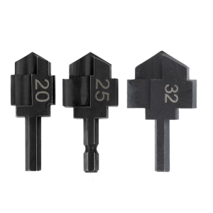 Efficient Professional Pipe Expansion Drill Puncher Bit Hexagonal Shank Crafted in 40Gr Steel for Enhances Durability