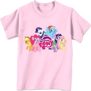 PVJ - Kaos Littel Pony Anak perempuan Cotton Combet Premium