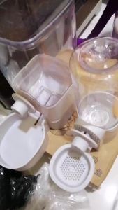 Hanging Automatic 1200MlFood And Water Feeder For Cats And Dogs Feeding Bowl