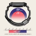 Supcase Unicorn Beetle Pro Series Rugged Protective Wristband Case for Fitbit Versa/Fitbit Versa 2/Fitbit Versa 3/Fitbit Versa 4/Fitbit Sense, Black. 