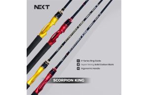 Joran Pancing Next Scorpion King Solid Carbon Blank Ergonomic Handle Full Busa