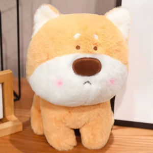 Gấu bông chó shiba chó husky đầu tròn chó ngố siêu cưng cute cho bé yêu (20cm) hàng xịn cao cấp an toàn cho trẻ nhỏ