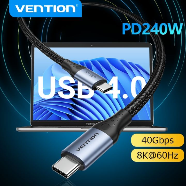 Vention 240W Type C Fast Charging Cable for PS5 Nintendo