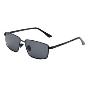 Photosensitive Color-changing Polarized High-definition Sunglasses Foldable Men Driving Photochromic Black Frame Glasses