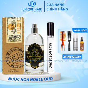 [Chính Hãng] Nước hoa 18.21 Man Made Noble Oud Spirits 100ml - new 2025