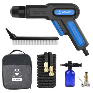 WOWER Car Wash Water Gun Spray Nozzle Sprinkler Cleaner For Auto Garden Automotive High Pressure Cleaning Washer Foam Generator