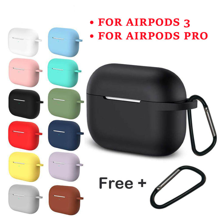 In Stock Silicone Case for Apple Airpods Pro Earphone for AirPods Pro Case Wireless Bluetooth Headset Cover Shockproof Bag for Airpods 3 Lazada PH