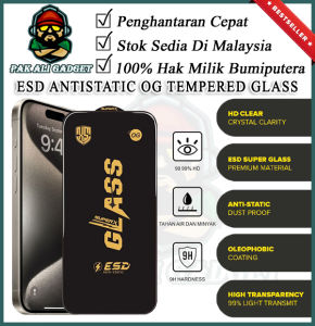 OPPO Reno 15 F/15/14/13/ 12/ 11 F/8 Z/8 Pro/ 7 Pro/7/ 6Z/ 6/ 6.4/ Reno 2F/ Reno 3/ Reno 4/ Reno 5/ Reno 5F OG ESD Antistatic Tempered Glass