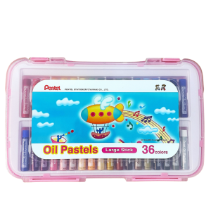 Sáp màu dầu Pentel Oil Pastels bộ bút sáp dầu 36 màu GHTP-36S cho học sinh