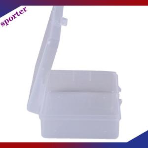 Sporter Hộp lưu trữ bằng nhựa trong suốt 9cm x 6.5cm x 3cm rõ ràng vuông đa năng