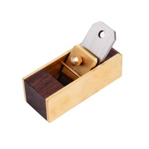btnx Compact and Adjustable - Smooth Gliding Brass Bottom Woodworking Hand Plane Z4K2H