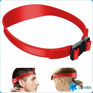 LoviRa Hair Trimming Hairband for Home DIY Haircuts Soft Portable Silicone Hairband