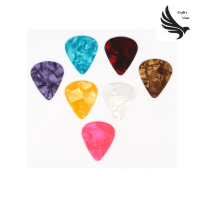 *Local Stock* Celluloid Guitar Picks (10 pcs or 20 pcs per pack) - Sizes: 0.46mm 0.71mm 0.96mm