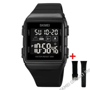 SKMEI 1960 đồng hồ kỹ thuật số quân sự cho nam giới thể thao đếm ngược lịch đồng hồ đeo tay không thấm nước Mens Đồng hồ chống sốc 1560