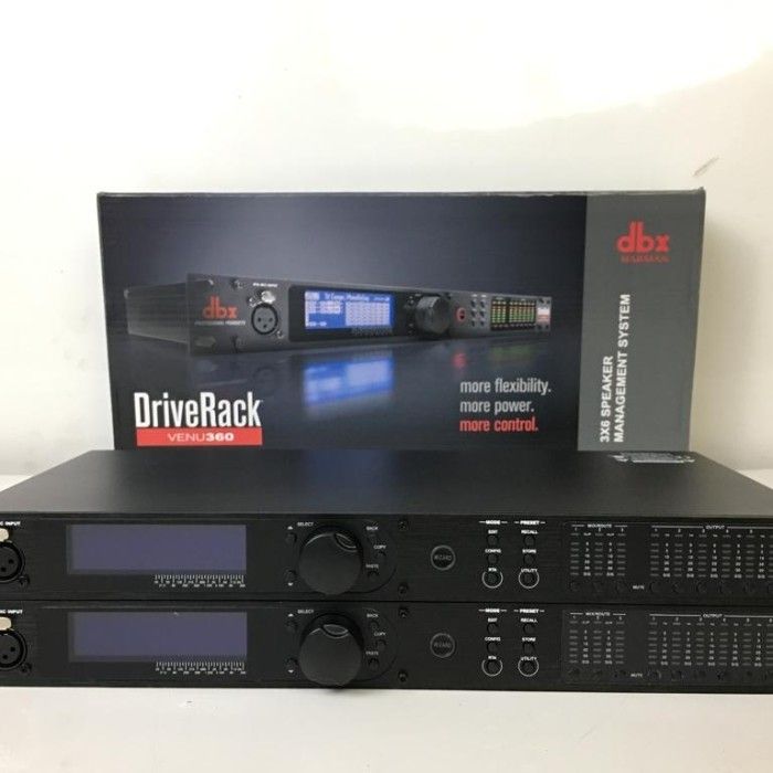 DLMS Speaker Management DBX VENU 360 VENU360 New With Antifeedback