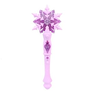LED Magical Princess Wand Musical Toy With Dynamic Music ABS Magical Stick For Girl Pretend Play Activity Dressingup