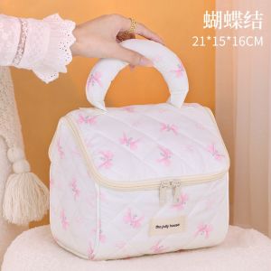 Cute Cartoon House Makeup Bag – Stylish Spacious & Travel-Friendly Beg Solekan Rumah Kartun Comel