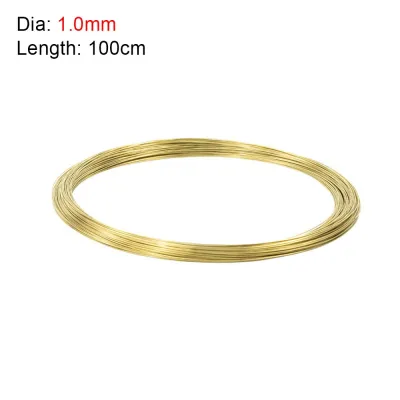 CHANWENU 1Pcs 100cm Thanh đồng thau Nhiệt độ thấp 1.0mm 1.6mm Dây đồng thau Bền bỉ Que hàn Để sửa chữa hàn hàn đồng hàn thiếc
