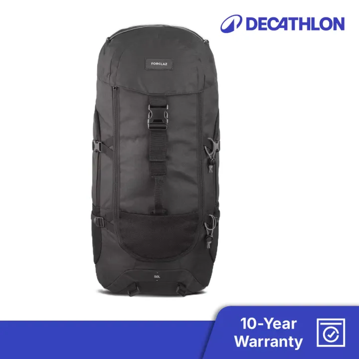50l Backpack Travel Bag Quechua Decathlon 50L Hiking Trekking