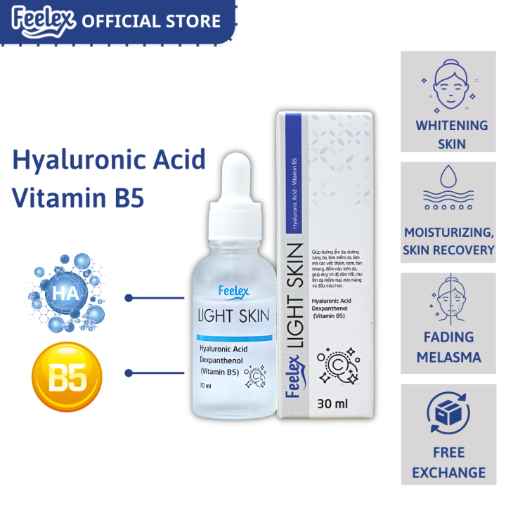 Feelex light skin brightening dark acne reduction serum whitening-30ml ...
