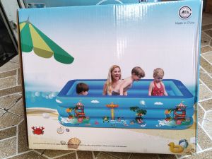 Hồ bơi bể bơ phao bơi cực to dành cbo gia đình 3m x ngang 1m76 x cao 60cm