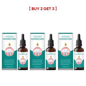 EELHOE Gum Repair Drops Relieve Receding Gingival Swelling Gum Cleaning Care Oral Periodontal Hygiene Remove Yellow Tartar Toothache Relief Drops Reduce Gum Bleeding Swollen Pain Remove Plaque Stain Decay Cure Periodontitis Protect Oral Health Care