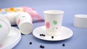 Set 50 Cốc Giấy 250ml Dùng 1 Lần Chịu Nhiệt An Toàn Sức Khoẻ Thân Thiện Môi Trường