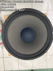 SPEAKER WOOFER ELSOUND 15 inch 15in 15" FULL RANGE ORIGINAL 15inch