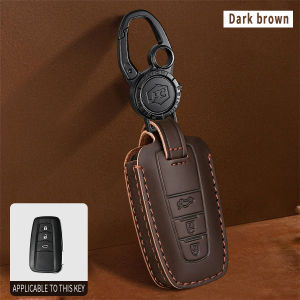 Toyota Camry CHR Rav4 Cowhide Key Case Cover Accessories