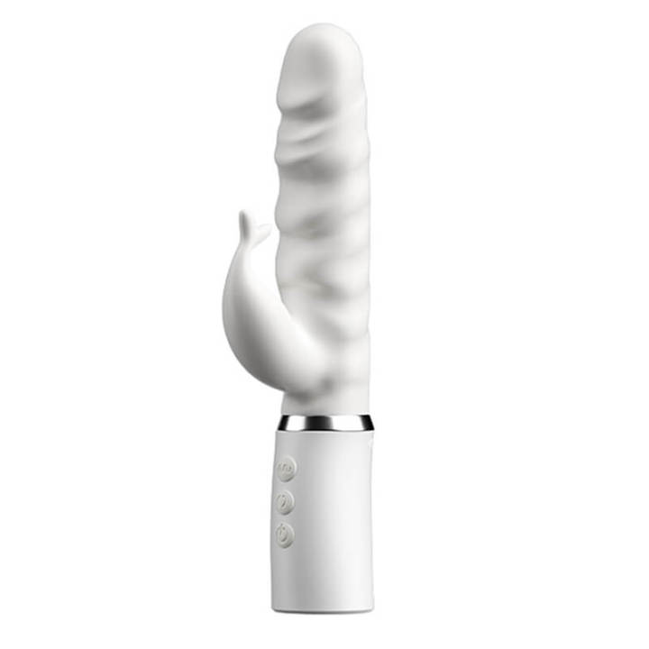 kann man vaseline als gleitmittel nehmen White Series Antibacterial-Duo MP2 U-Shape Remote Egg Vibrator – monsterpub main image 0