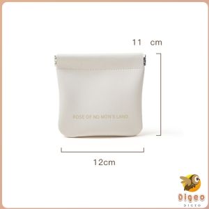 Digeo Soft Waterproof Portable Lipstick Bag with Shrapnel Sanitary Napkin Storage Keys Coins Makeup