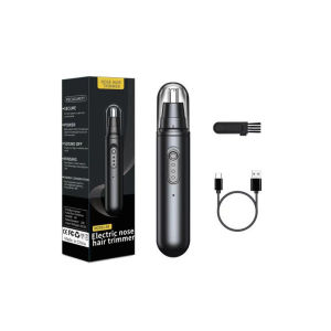 【Painless And Safe】Light Weight Compact Safe Rechargeable Electric Nose Hair Trimmer For Men Washable Trimming Care Device