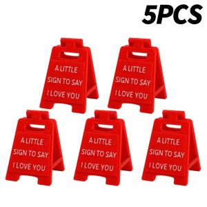 Dizoey 10Pcs Valentines Day Gifts Romantic A Little Sign To Say I Love You Fun Valentine Day Birthday Wedding Gifts Funny Table Decorations