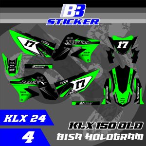 Striping KLX Lama Stiker KLX Lama KLX 150 SPAKBOR BELAKANG PENDEK Klx 24