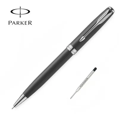 ปากกาลูกลื่น Parker Sonnet แบบหมุน หัวขนาดกลาง มาตรฐาน พร้อมกล่องของขวัญ