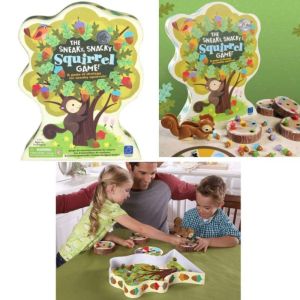 Educational Insights The Sneaky Snacky Squirrel strategic board game hand eye coordination fine motor skill Montessori