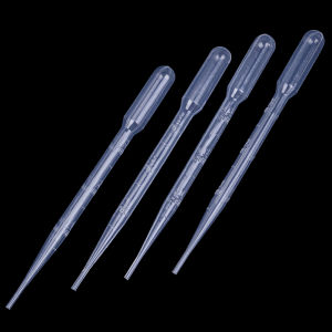 LEI 4Pcs 3ml plastic dropper for modeling paint dropper