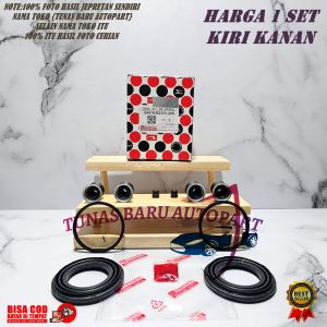 KIT KALIPER KARET REM CAKRAM DEPAN DAIHATSU ALYA MATIK 1SET UNTUK 2RODA
