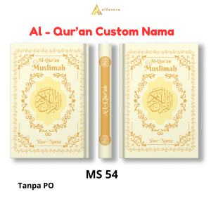 Alfareza - Variasi 4 Alquran Custom For Muslimah Bisa Tulis Nama Tanpa PO Untuk Hadiah Kado Gratis Tanpa Biaya Tambahan