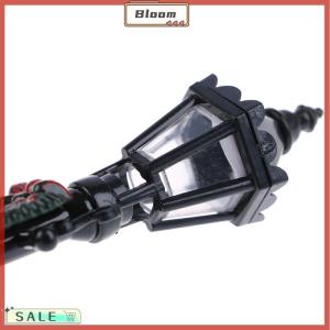 Follow Get New[Bloom Z] 1 12 Dollhouse Miniature Christmas Park Street Lamp Doll Streetlight Decor Toy