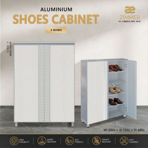 AE Zimmer Onitek DIY Shoes Cabinet with 5 rows space shelf (Depth 15" x High 48"x 30"/36"/42"/48")