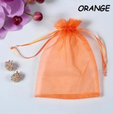 10 x 15 cm Organza Drawstring Pouches/Mesh Gift Bag Goodies Wedding Pouch Bags (10 pcs in a pack)