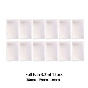 Sacesr 3.2ml 2ml Empty Full Pan Artists Half Pans Watercolor Paint Grid Paint Palette Painting Supplies Art Supplies 4P7H5