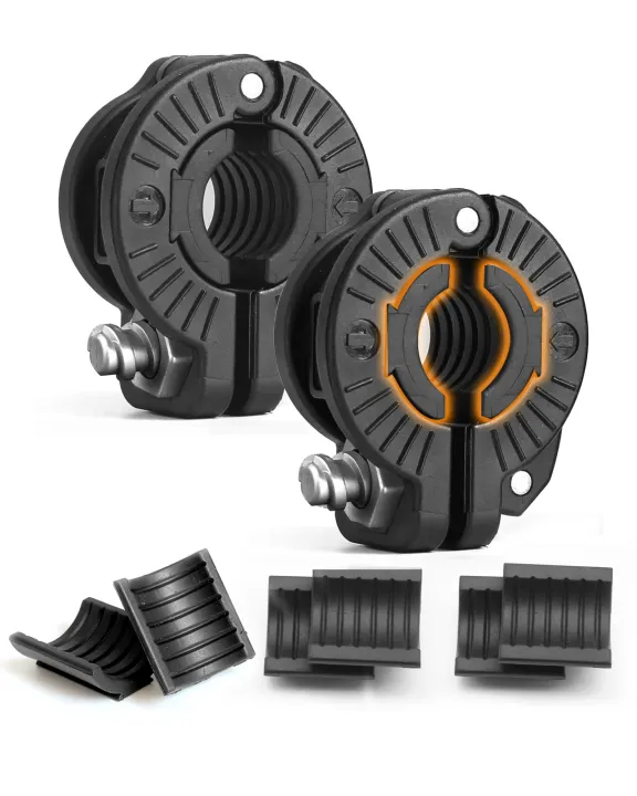 2 PCS Dumbbell barbell clips lock 1 Inch Locking Change size Adjustable ...