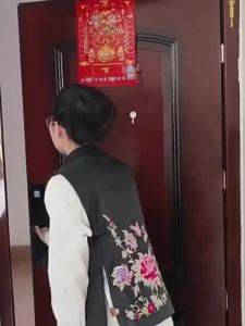 【Ship in 24H】大师已开光24小时发货天官赐福门贴门对门金属隐形解决入户门对门挂件电梯五帝钱大门贴