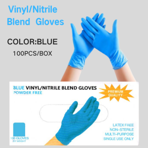 100 ชิ้น (สีดำ) ถุงมือยาง ถุงมือไนไตรล์ขนาด ไม่มีแป้งคุณภาพดีที่สุด S/M/L ถุงมือไนไตรล์ ถุงมือยาง ถุงมือสัก ร้านสัก