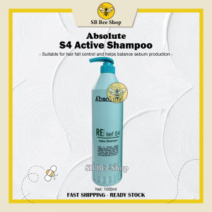Absolute S4 Active Shampoo 1000ml + C2 Moisture Conditioner 1000ml