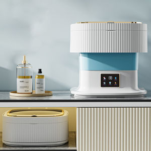 5 Years Warranty🔥 Portable Washing Machine Antibacterial Rate Is As High As 99.9% 1 Second Folding Portable